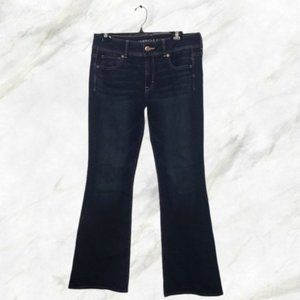 AMERICAN EAGLE blue kick bootcut jean size 10